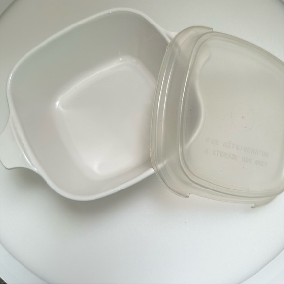Corning Ware 2 3/4 Cup Spice of Life Mini Casserole Pan Dish With Plastic Lid - Picture 7 of 8